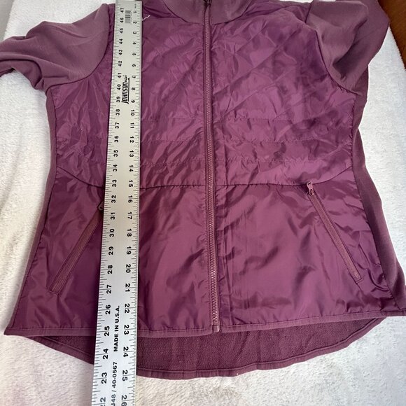 Ralph Lauren RLX Womens Hybrid Full-Zip Jacket Large Purple Full-Zip Lightweight - Picture 9 of 9